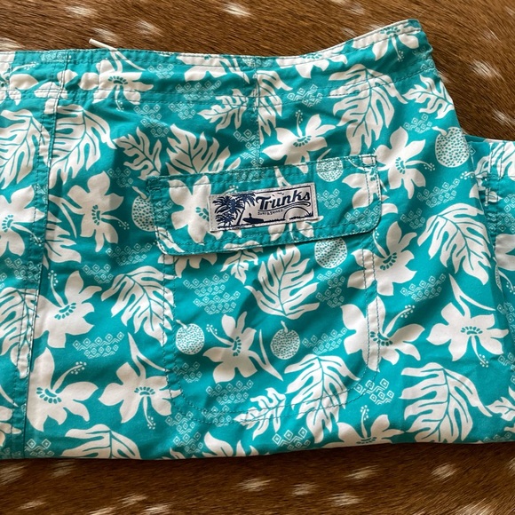 Trunks Surf & Swim Tropical Swim Suit Size 38 - Picture 5 of 6